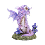 Iris Flower Dragon Figurine
