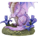 Iris Flower Dragon Figurine