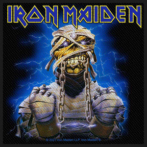Iron Maiden Sew On Patch: Powerslave Eddie