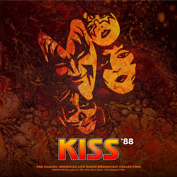 KISS '88 Live Vinyl Record