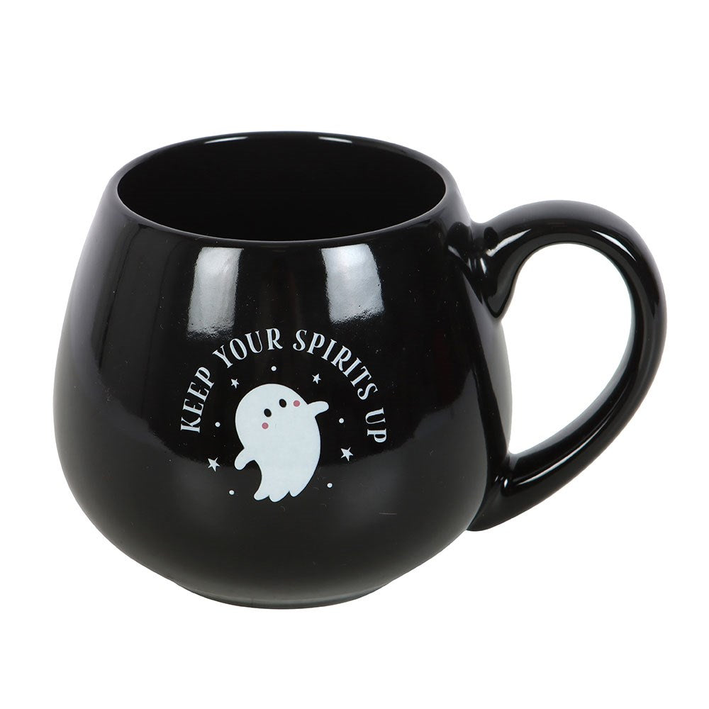 Keep Your Spirits Up Halloween mug front view