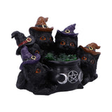 Kindle's Potion Light Up Cats and Cauldron Ornament