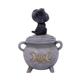 Kitty's Brew - Witch Cat Cauldron Box