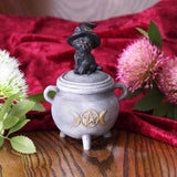 Kitty's Brew - Witch Cat Cauldron Box