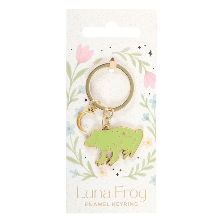 Luna Frog Keyring