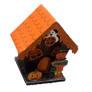 LED Pumpkin House Halloween Decoration