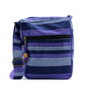 Large Nepal Sling Bag - Deep Sea Blues