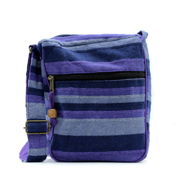 Large Nepal Sling Bag - Deep Sea Blues