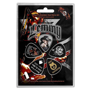 Lemmy Motorhead Plectrum Pack: Stone Death Forever