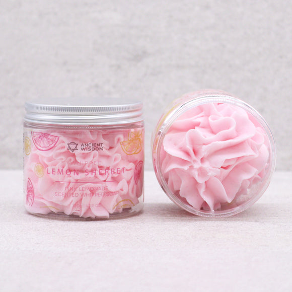 Lemon Sherbet Whipped Cream Soap