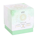 Leo Orange & Bergamot, Aventurine Crystal Candle
