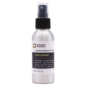 Lime & Ginger Essential Oil Room Mist