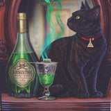 Lisa Parker Absinthe Cat Notebook