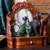 Lisa Parker Absinthe Cat Figurine