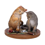 Lisa Parker Purrlock Holmes Cats Figurine
