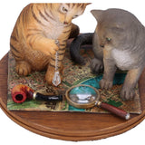 Lisa Parker Purrlock Holmes Cats Figurine