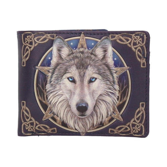 Wild One Wolf Wallet by Lisa Parker