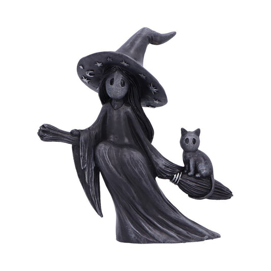 Little Souls - Beam, Witch on Broom Figurine