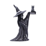Little Souls - Shimmer, Witch & Cat Figurine