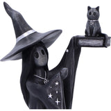 Little Souls - Shimmer, Witch & Cat Figurine
