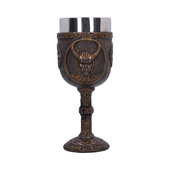 Loki Norse God of Mischief Goblet