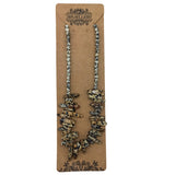 Longstone Crystal Necklace - Dalmatian Stone