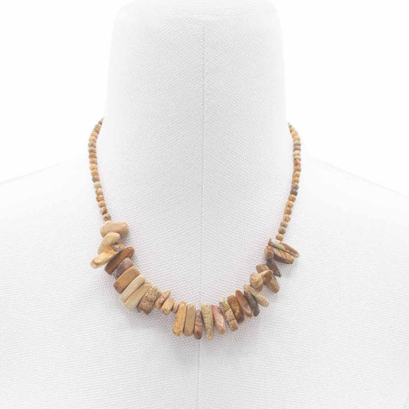 Longstone Crystal Necklace - Map Stone
