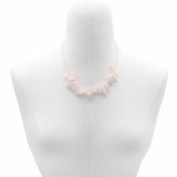 Longstone Crystal Necklace - Rose Quartz