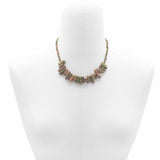 Longstone Crystal Necklace - Unakite