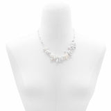 Longstone Crystal Necklace - White Jasper