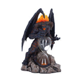Lord of the Rings Balrog sand timer on rocky base