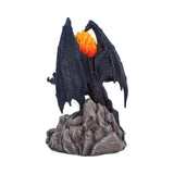 Rear view of Balrog sand timer showing wings