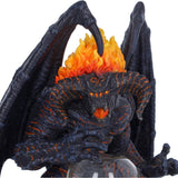 Close-up of Balrog face and fiery detailing