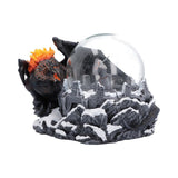 Gandalf and Balrog Lord of the Rings snow globe front view