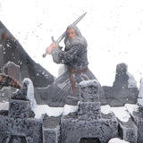 Gandalf Battle of the Peak snow globe close-up