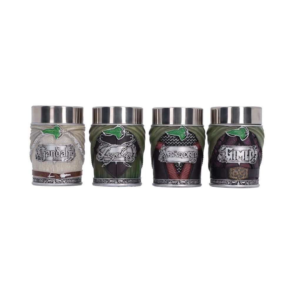 Lord of the Rings Fellowship Shot Glass Set
