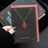 Love Potion Necklace Greetings Card