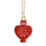 Love Potion Necklace Greetings Card