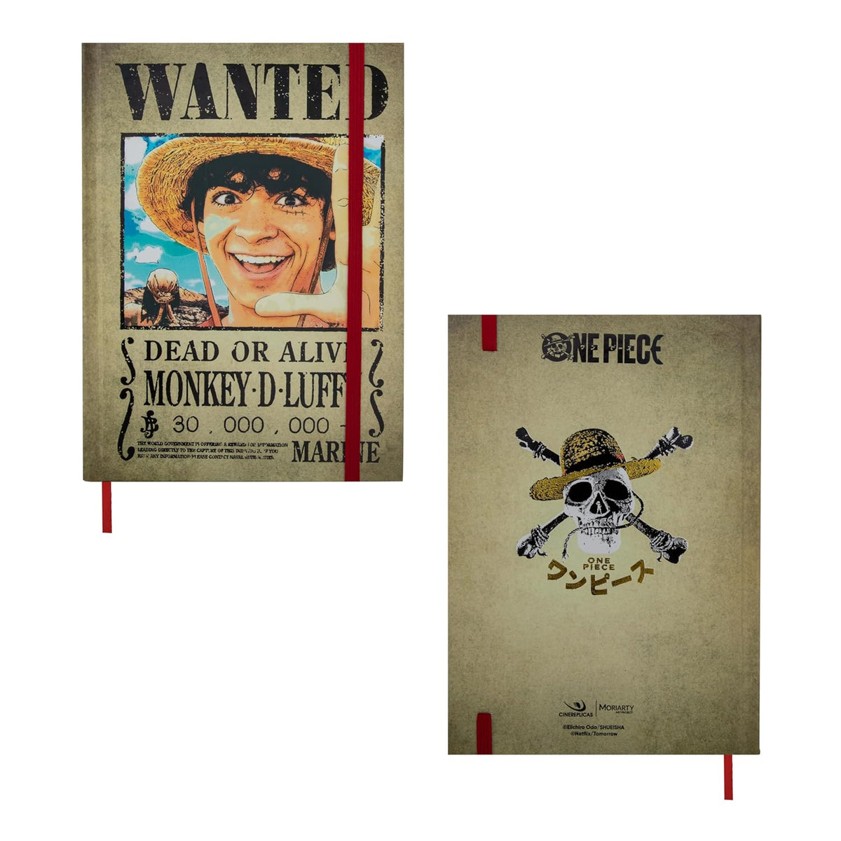 One Piece - Luffy Wanted Notebook – Twisted Earth