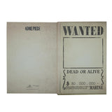 One Piece - Luffy Wanted Notebook