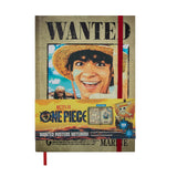 One Piece - Luffy Wanted Notebook