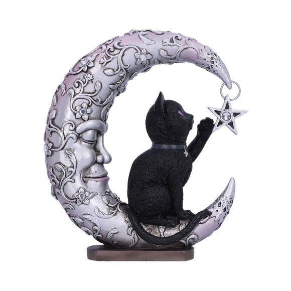Luna Companion Moon and Cat Ornament