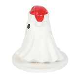 Ghost with Santa Hat Incense Cone Holder