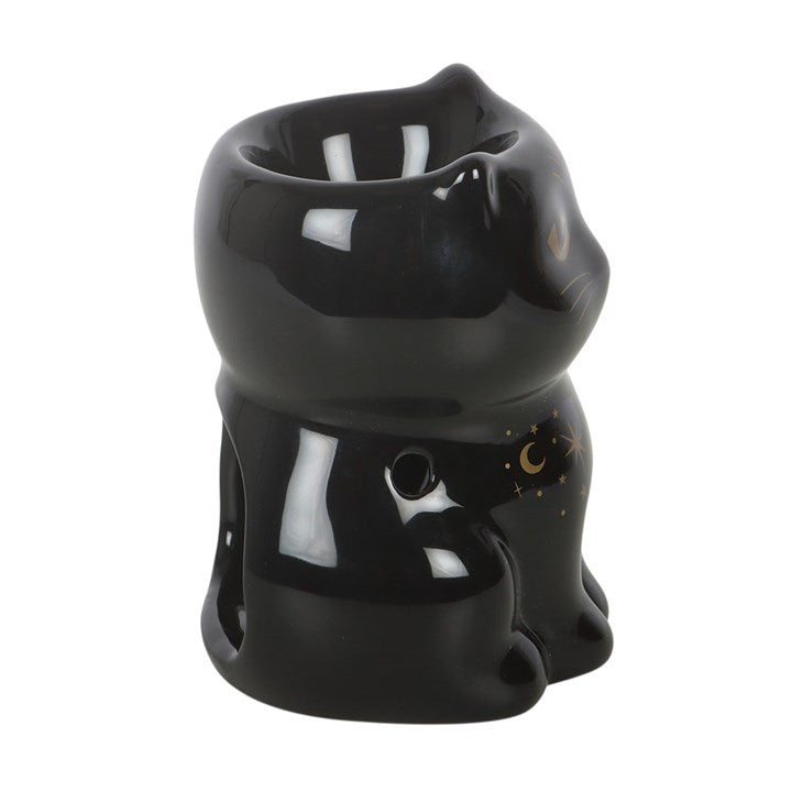 Black Cat Magick Oil Burner
