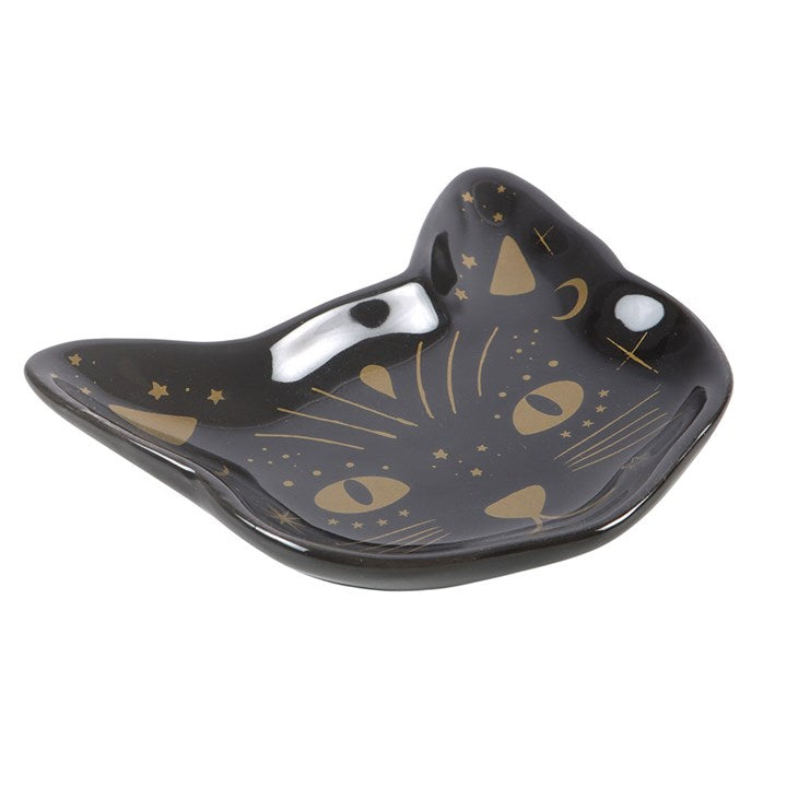 Magick Black Cat Trinket Dish