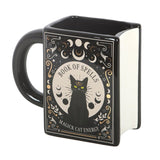 Black Cat Spell Book Mug
