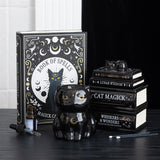 Black Cat Magick Book of Spells Shaped Storage Box