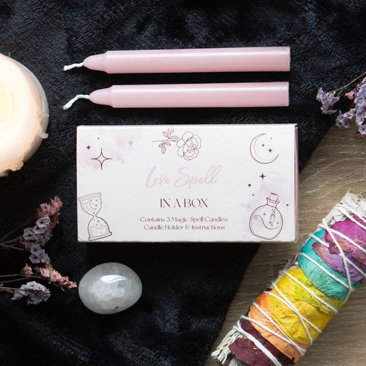 Magic Love Pink Spell Candles