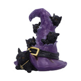 Magical Mischief Witch Black Cats Figurine