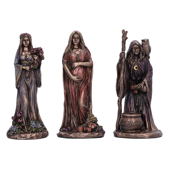 Maiden, Mother, Crone Trinity Mini Figurines
